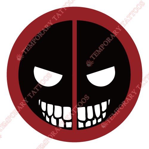Deadpool Customize Temporary Tattoos Stickers NO.387